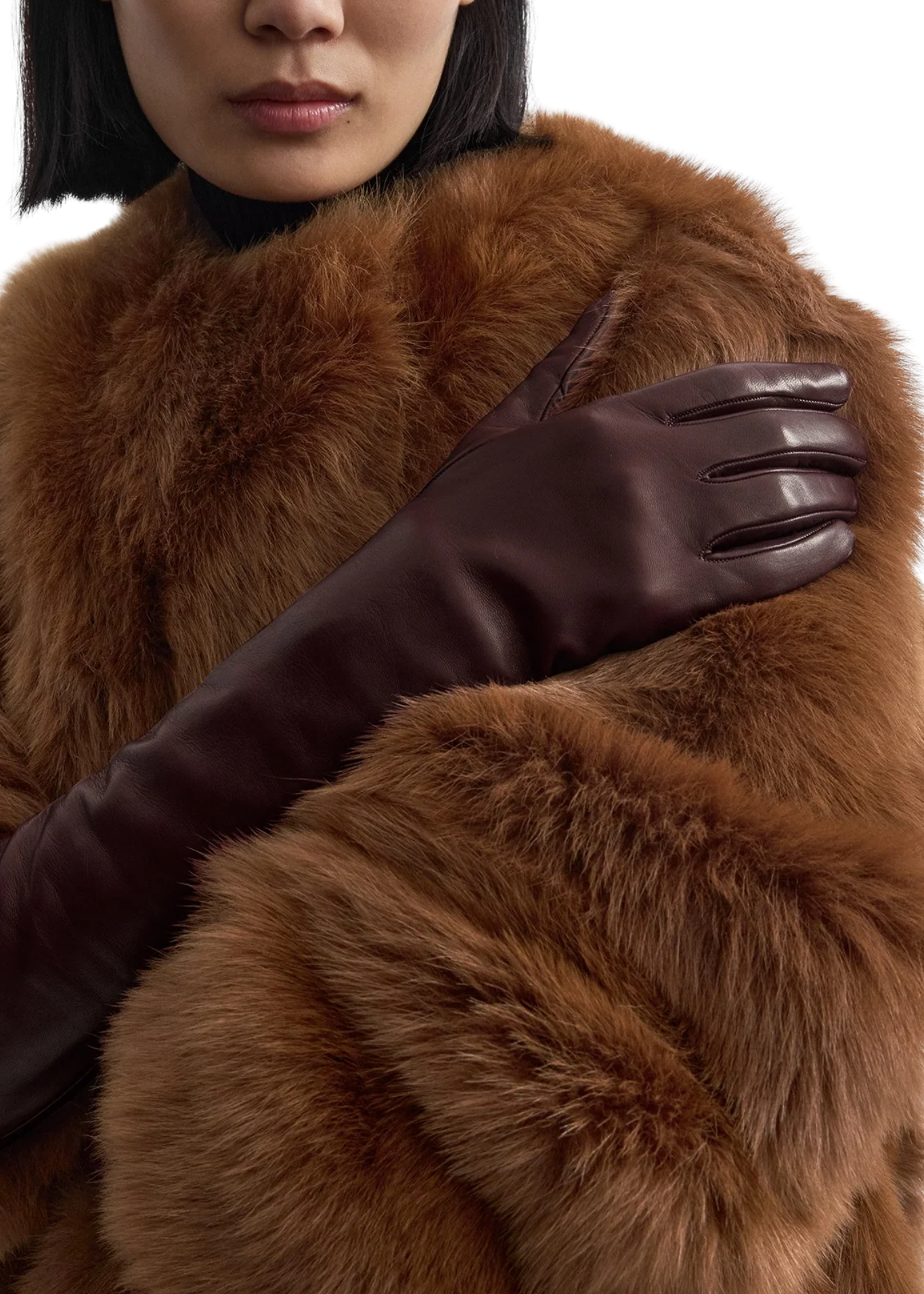 Toteme Extra Long Leather Gloves