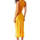 Sablyn Miranda Silk Midi Skirt