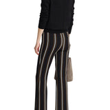 Apiece Apart Stripe Long Rene Pull-on Pant