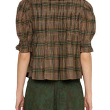 Sea Charly Plaid SS Top