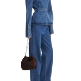 Scanlan Theodore Denim Selvedge Wide Leg Jean