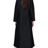 Chan Luu Techno Taffeta Collarless Coat