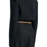 Khaite York Jacket w/ Cord Embroidery