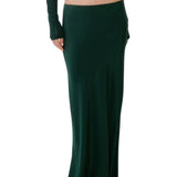 Sablyn Grace C Scallop Trim Bias Maxi Pull On Skirt