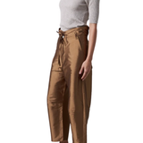 Chan Luu Techno Taffeta Barrel Pant