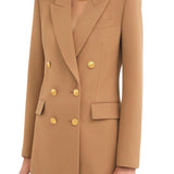 Chloe Wool Grain de Poudre Tailored Jacket