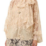 Zimmermann Illustration Lace Blouse