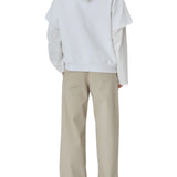 Still Here 2Tee Sweatshirt in Milk