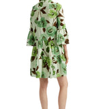 Erdem Tiered Hem Short Dress