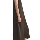 Toteme Scoop Neck Sable Dress