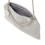 Stella McCartney All Over Crystal Mesh Clutch