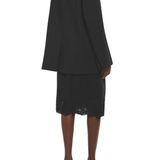 CO Elastic WB Lace Slip Skirt
