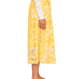 Sea Liat Embroidery Skirt
