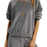 Suzie Kondi Samos Sweatshirt in Velour