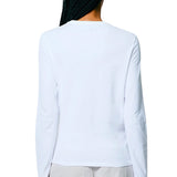 Tibi Long Sleeve Fitted T-Shirt