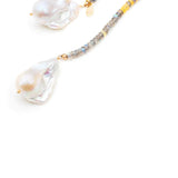 Joie DiGiovanni Classic Baroque Pearl Lariat: Sunset Gold Baroque Pearl Lariat