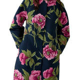 Carolina Herrera Collarless Cocoon Coat