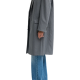 Tibi Menswear Tech Twill Tailored Men's Coat