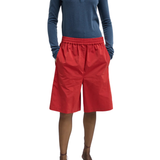 Tibi Skinlike Mercerized Wool Soft Sheer Polo