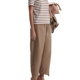 Scanlan Theodore Crepe Knit Stripe T-Shirt