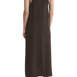 Toteme Scoop Neck Sable Dress