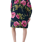 Carolina Herrera Collarless Cocoon Coat