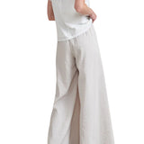 La Ligne Wide Leg Crosby Pant