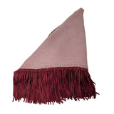 Bajra Tiny Basket Weave Triangle Scarf