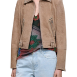 Staud Hugo Suede Jacket