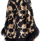 La DoubleJ Make an Exit Top w/ Feathers