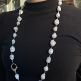 V11 The Woods Long Baroque Pearl Necklace