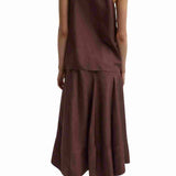 Tibi Habutai Circular Seamed Skirt