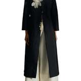 Chan Luu Techno Taffeta Collarless Coat