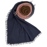 Bajra Luxo Sparge Cashmere Gradual Vertical Shading Stole