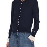 Sea Danielle Pearl Button Cardigan
