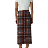 Guest in Residence Tartan Wrap Skirt