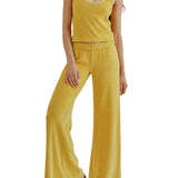 Suzie Kondi Lito Low-Rise Flare Pants