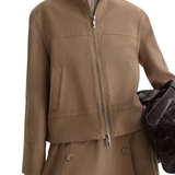 Scanlan Theodore Brushed Cotton Bomber