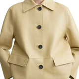 Toteme Bonded Leather Jacket