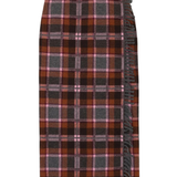 Guest in Residence Tartan Wrap Skirt