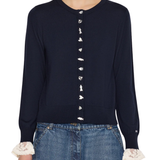 Sea Danielle Pearl Button Cardigan