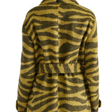 Proenza Schouler WL Juliette Coat in Zebra Jacquard