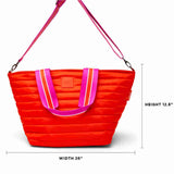 Think Royln Beach Bum Cooler Bag (Maxi) Tangerine