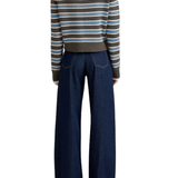 La Ligne Multi Stripe Mini Marin Sweater