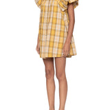 Sea Copeland Plaid Mini Dress
