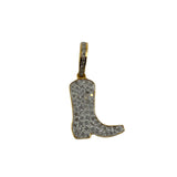 The Woods Pave Boot Pendant
