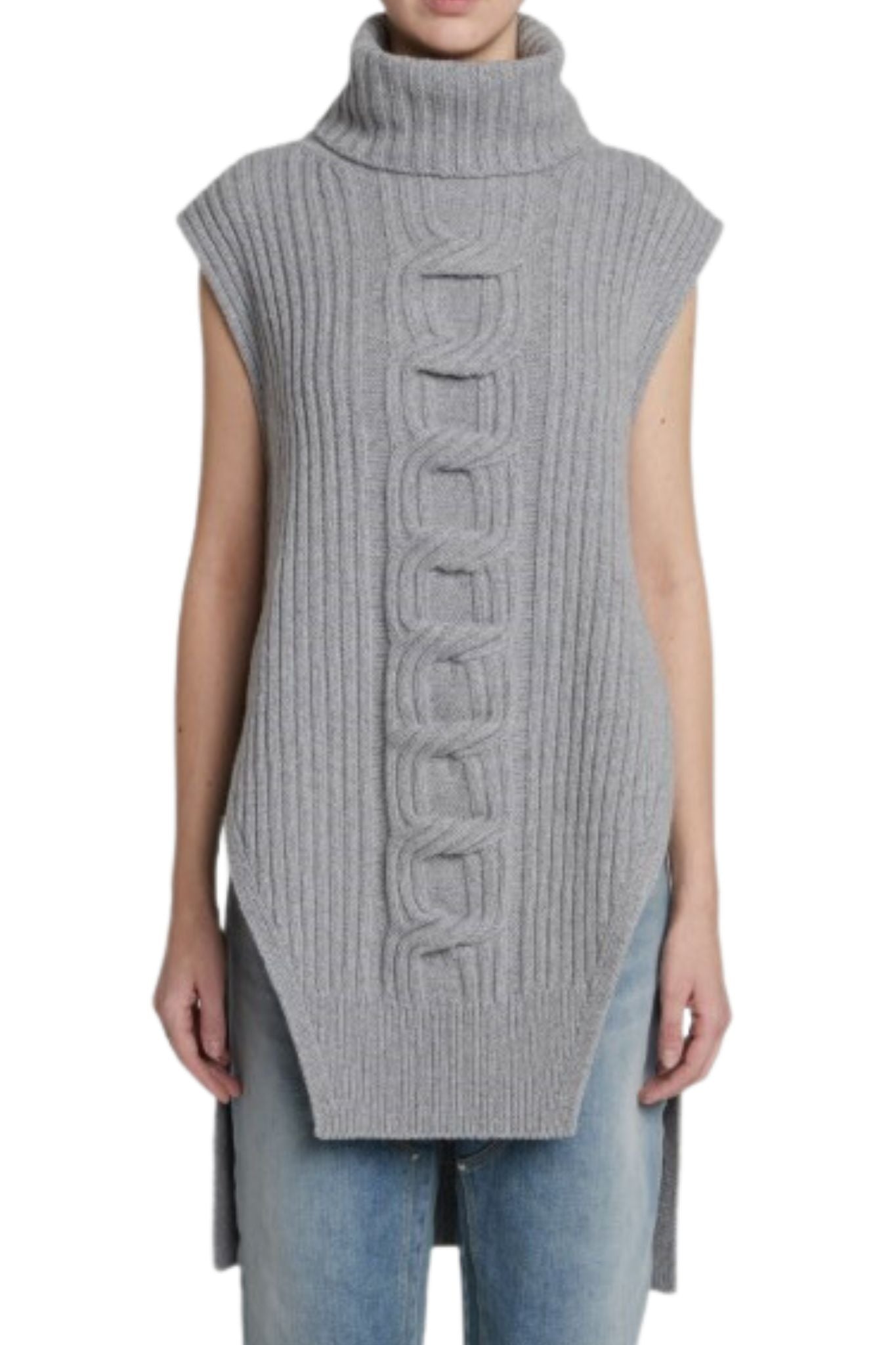 Stella McCartney Chain Cable Knit Jumper