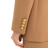 Chloe Wool Grain de Poudre Tailored Jacket