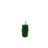 The Woods green onyx & gold pendant (trunk show)