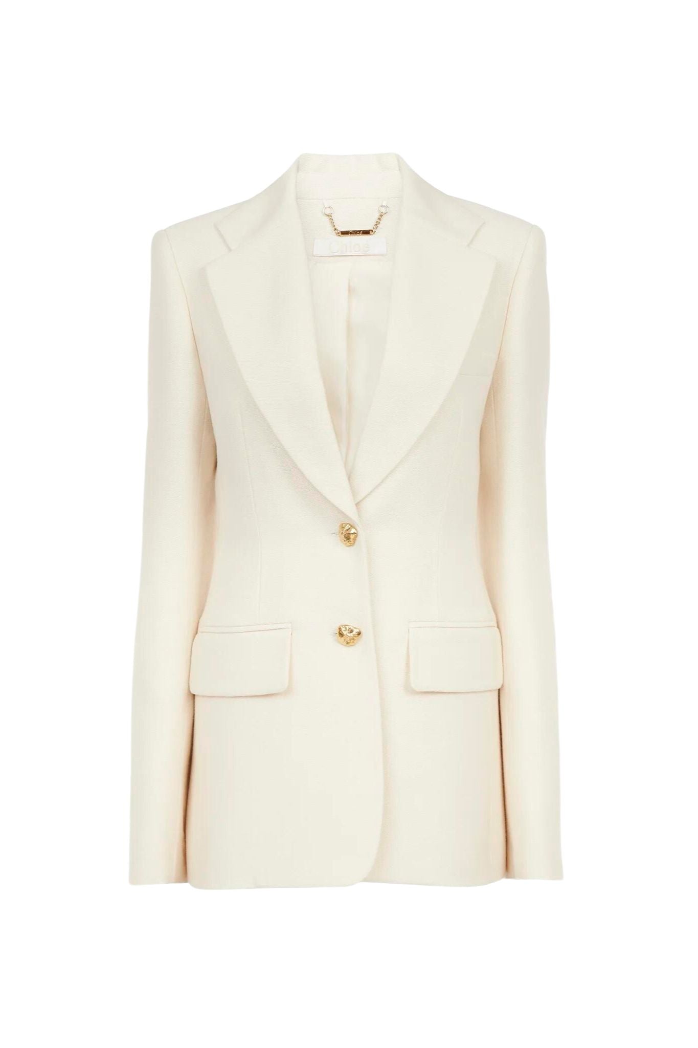 Chloe Two-Button Tailored Jacket